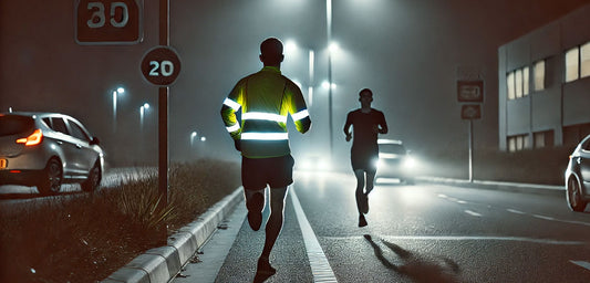 running at night