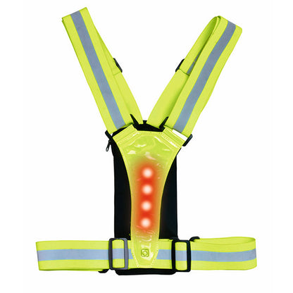 Stile Reflective LED Run Vest & Phone Carrier